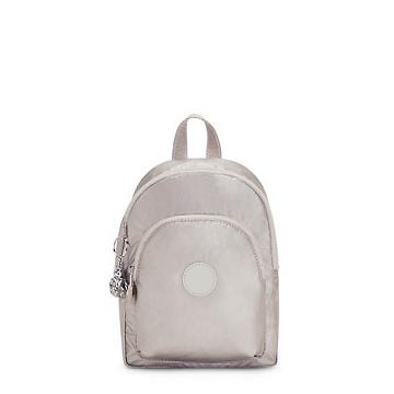 Kipling Curtis Compact Metallic Convertible Sırt Çantaları Bej Rengi | TR 1671JP